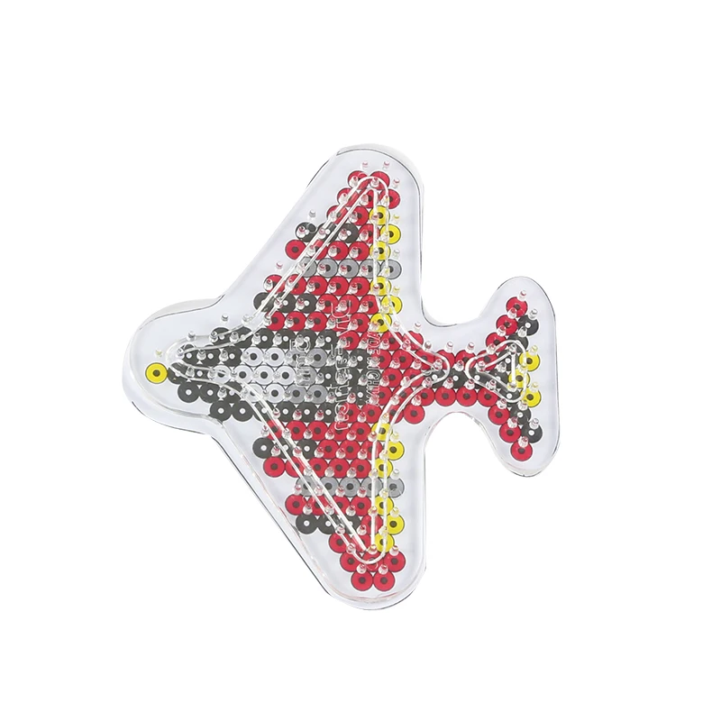 Бесплатная Доставка Самолет форма 5 мм pegboard Предохранитель Бисер DIY Ручная