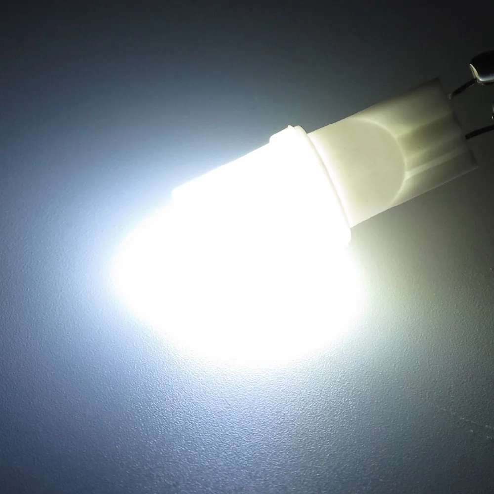 

10Pcs 3D T10 LED Car Interior Reading Light W5W 194 168 12V COB Auto Wedge Side License Plaste Bulb Clearance Light