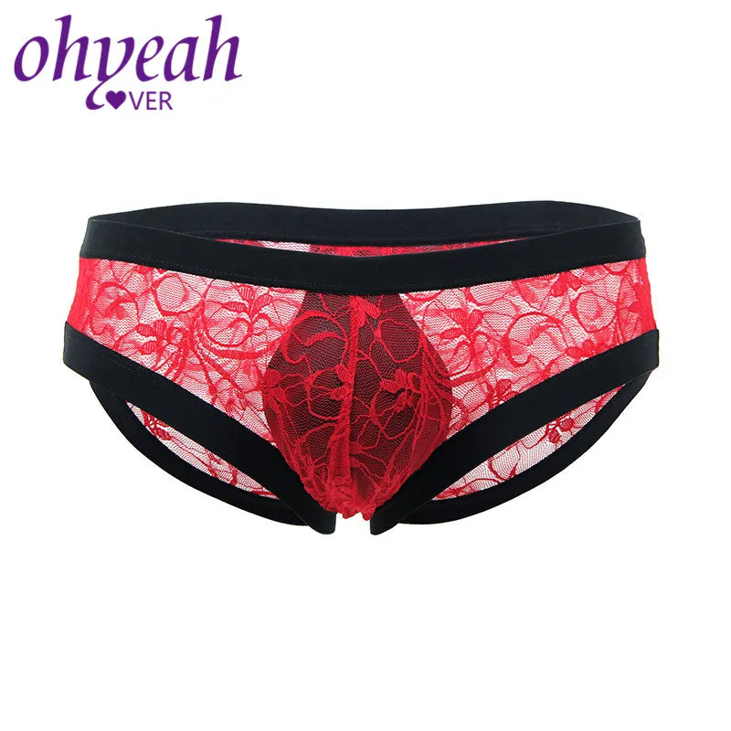 Сексуальное нижнее белье Ohyeahlover мужские трусы женское для геев кружевные