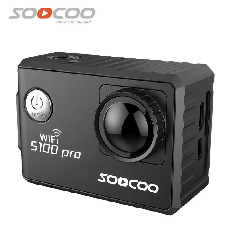 Оригинальная SOOCOO S100Pro WiFi 4K Голосовое управление Full HD 1080P Водонепроницаемая мини