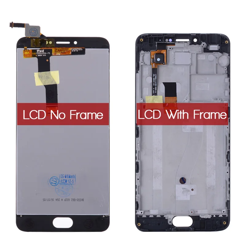 T-parts Новый 5 ''ЖК-дисплей для Meizu M3 Note ЖК-дисплей дигитайзер сенсорный экран M681H
