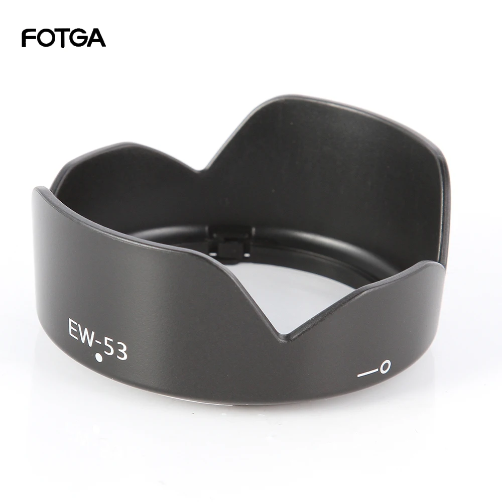 FOTGA бленда объектива EW 53 для Canon EF M 15 45 мм f/3 5 6 3 IS STM 49 резьба|lens hood|canon lens shadelens hood for