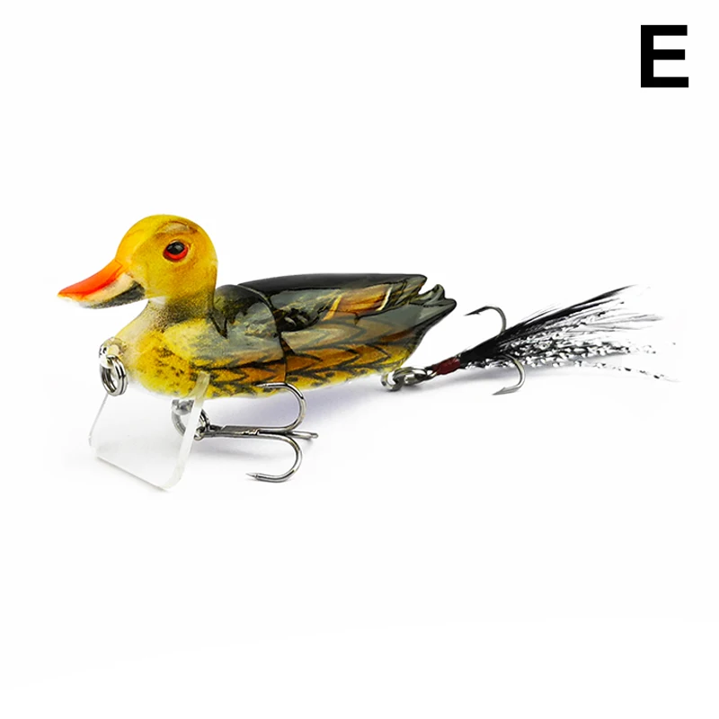 

Hot 7cm Floating Duck Swimbait Fishing Lures Bait Jointed Bass Crankbaits Wobblers DO2