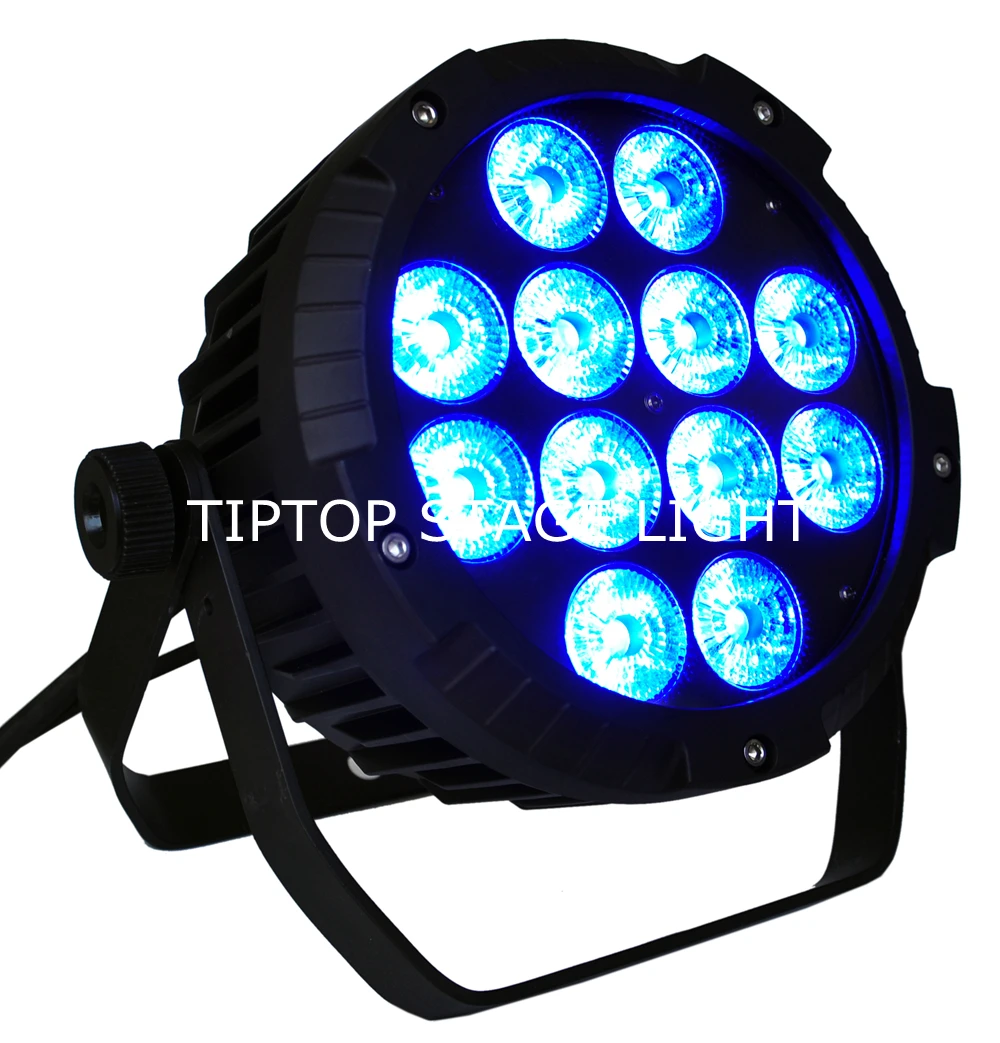 Уличный светодиодный светильник Par Light 12x18 Вт RGBWAUV водонепроницаемый IP65