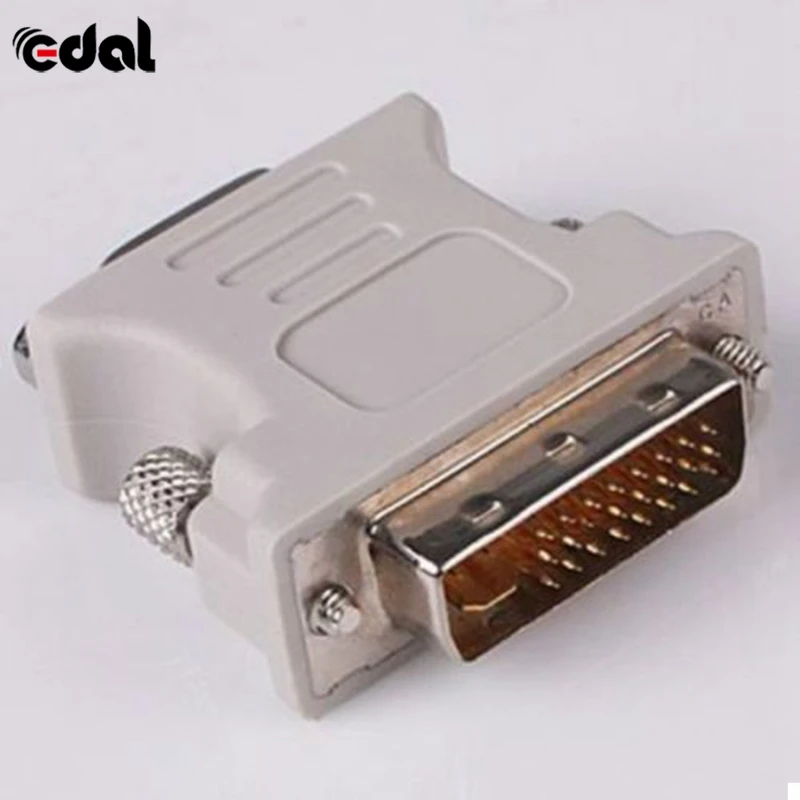 Простой в использовании адаптер DVI для видеосъемки 24 + 5 Pin VGA M/F LCD HDTV HQ| |