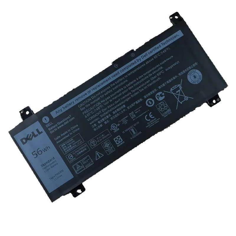

Оригинальный аккумулятор подходит для Dell Inspiron Travel Box 14-7466 7467 7000 P78g, Аккумулятор для ноутбука Pwkwm 56WH