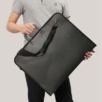 pp a3 portfolio expanding folder file organiser office document carry case waterproof painting board bag carry case