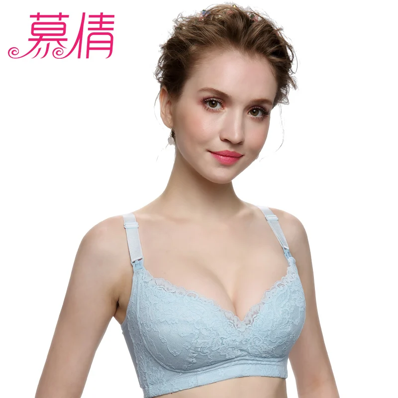 Best Selling nursing bras Lace cotton plus size bra for women pregnancy mother breastfeeding materity clothes | Мать и ребенок