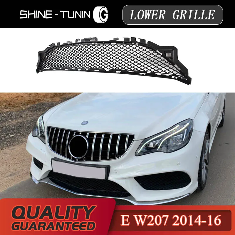 Нижняя решетка радиатора E coupe C207 A207 W207 2014 16 нижняя A2078850224|Гоночные решетки| |