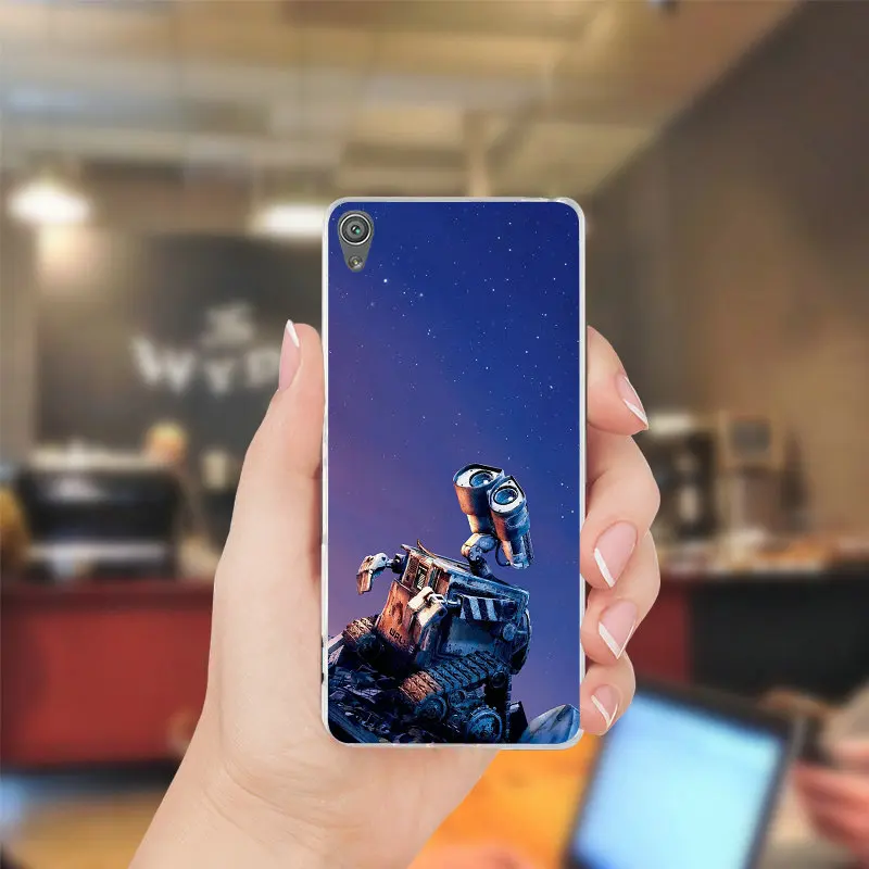 Модные стена фильм Мягкие TPU мобильного телефона Чехлы для sony Xperia Z Z1 Z2 Z3 Z4 Z5