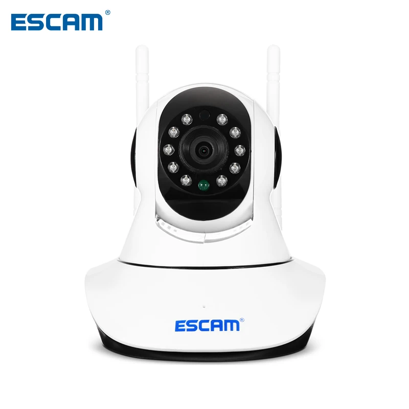 ESCAM G02 двойная антенна 720P панорамирование/наклон WiFi IP IR камера Поддержка ONVIF макс