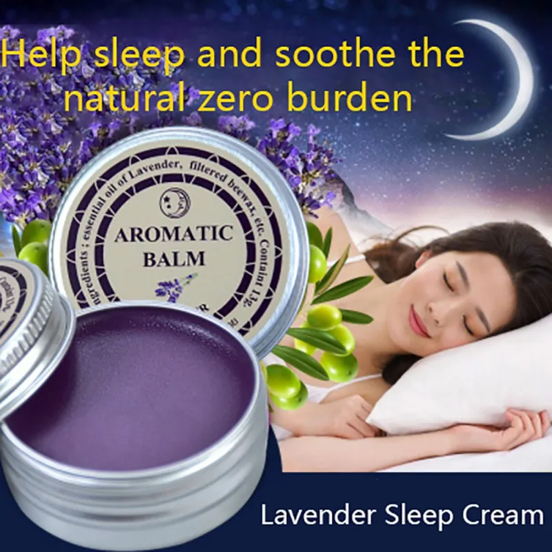 

Help sleep Soothe Lavender aromatic balm insomnia relax aromatic balm Fragrances & Deodorants Face Skin Care