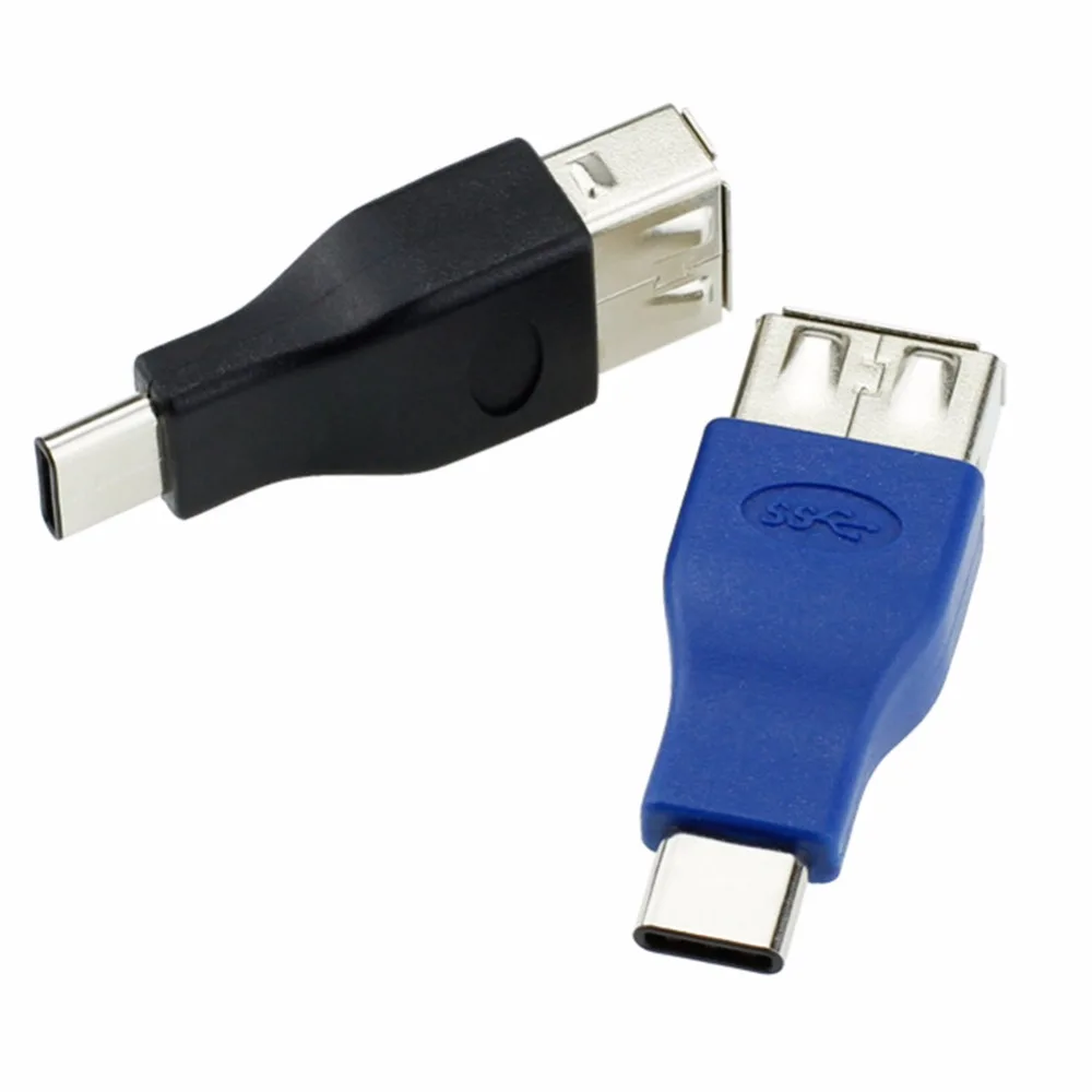USB-C OTG адаптер USB 3 1 Type-C папа к 0 Type A Женский конвертер для MacBook Pro Google Pixel Nexus 6P и