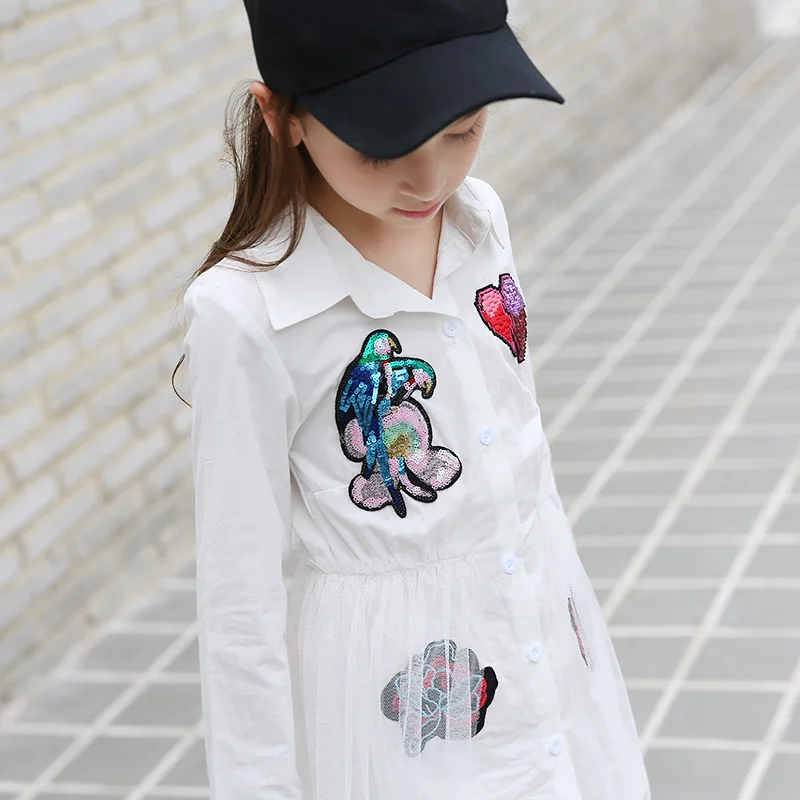 2017 летнее платье-блузка свободная сетчатая рубашка платья для