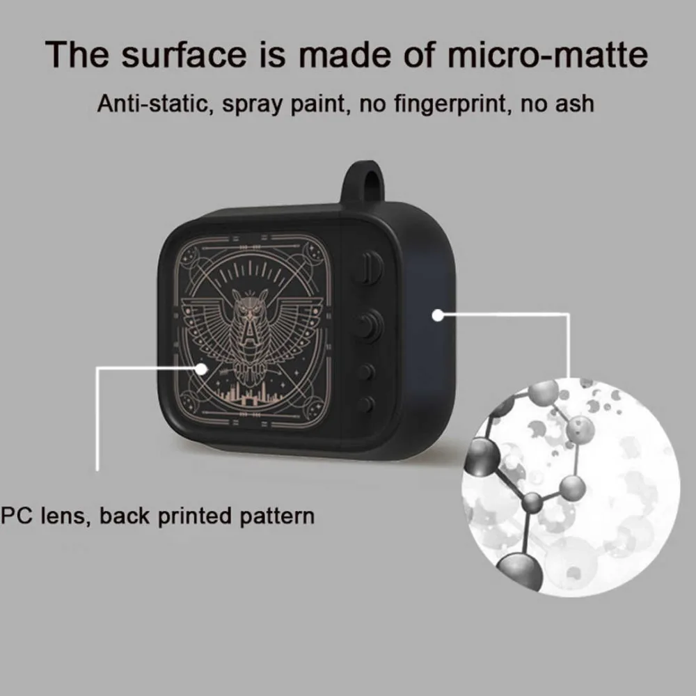 For Airpods Protective Case Wireless Bluetooth Headset Box Charging Bag Cartoon Owl Design Soft Silicone Shockproof Cover Airpod |