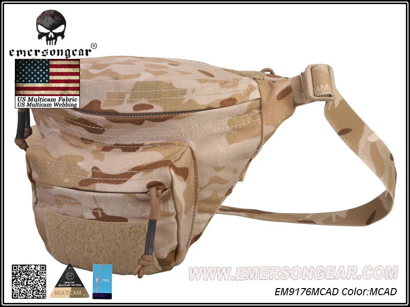 Многофункциональная поясная сумка Emersongear RECON армейский Тактический мешочек Molle