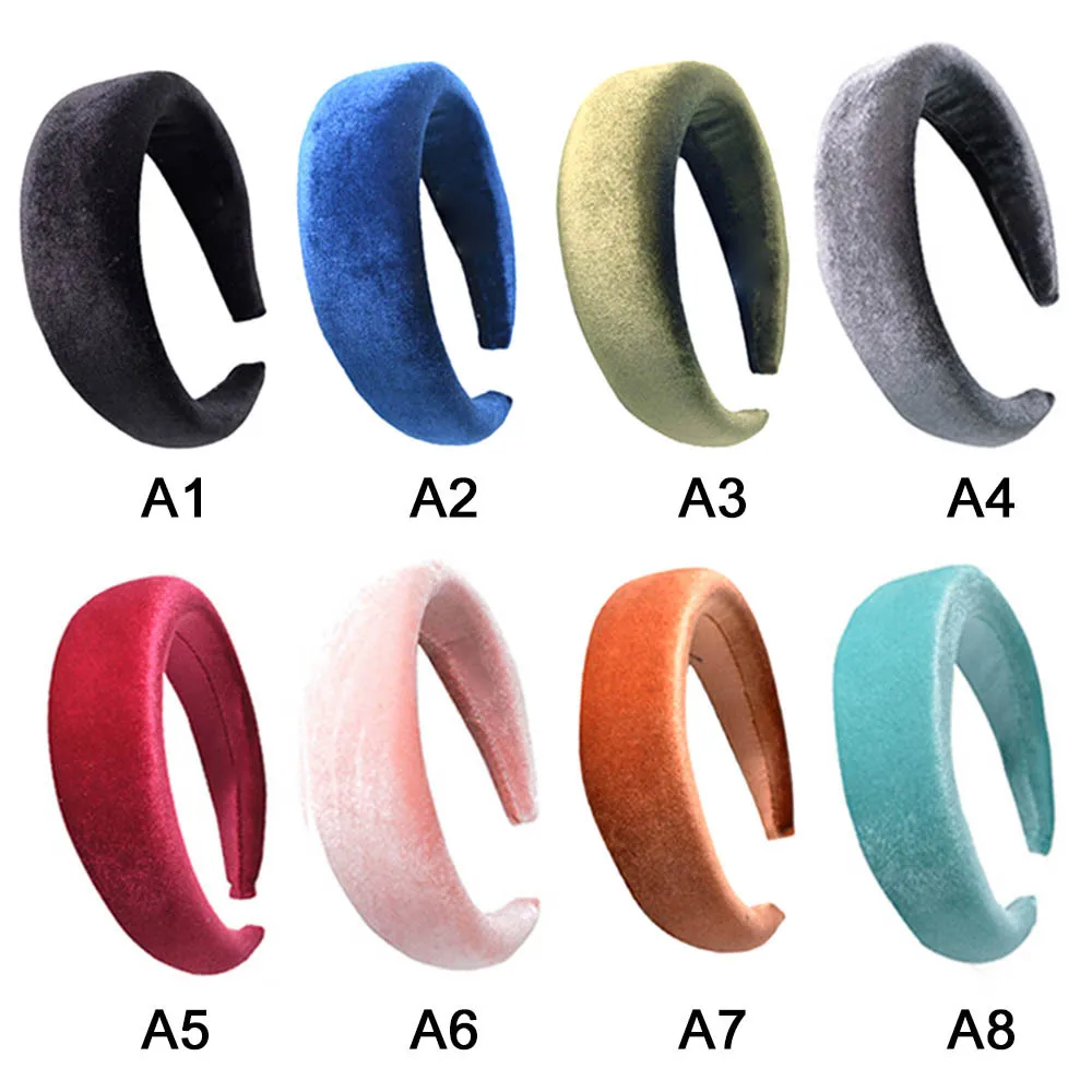 8 видов цветов новинка бархатный спонж из молочного шелка для девочек повязка на