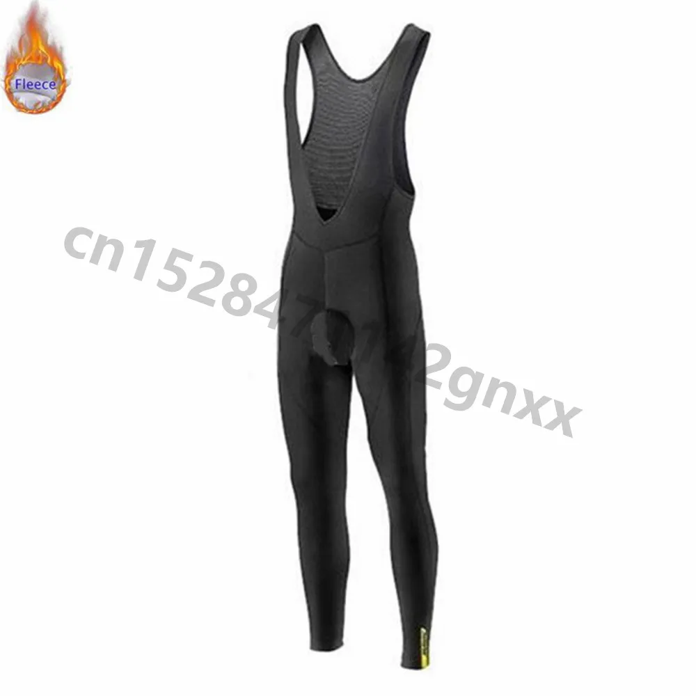 Mavic Winter Men's Cycling Jersey Long Sleeve Set Thermal Fleece MTB Bike Clothing triathlon Maillot Ropa Ciclismo Hombre - Цвет: 7