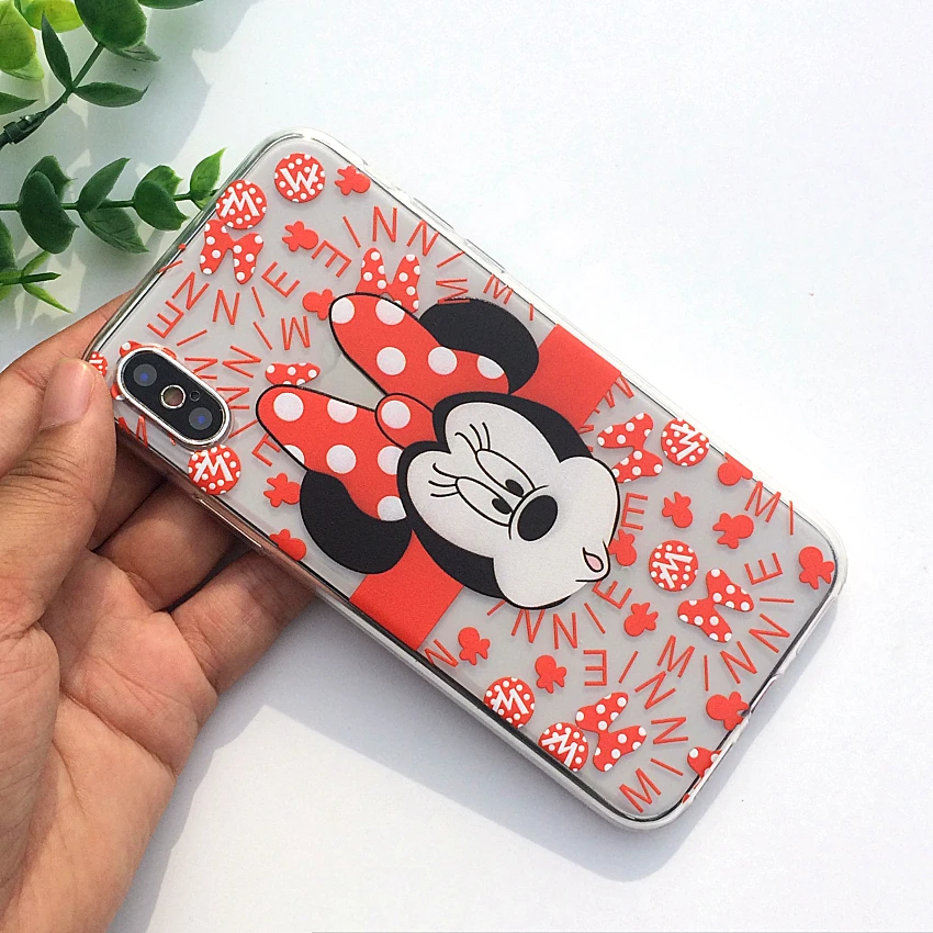 Силиконовый чехол для телефона Apple iPhone х iPhoneX случае 7 8 плюс крышка прозрачная