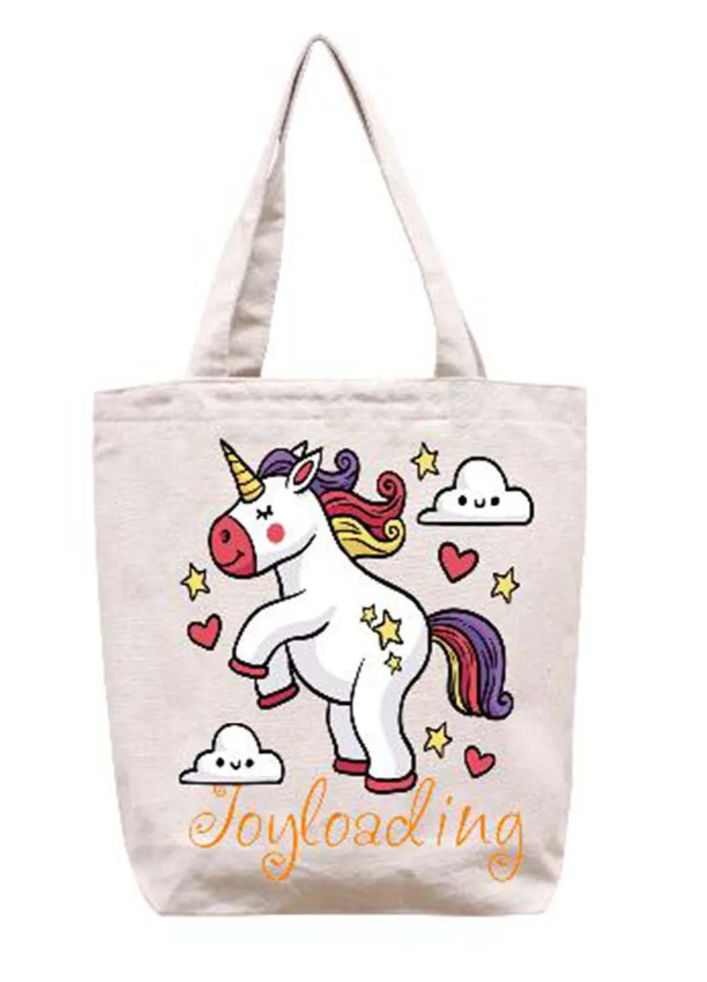 Joyloading модная мультяшная красочная Радужная дизайнерская многоразовая сумка для