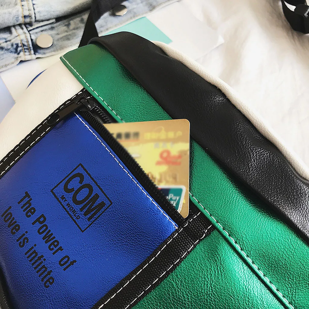 Голографические поясные сумки для женщин розовая Серебряная поясная сумка