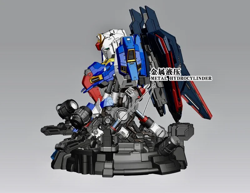 Миллиард Spark Carftsmanship модель Gundam 1/35 MSZ-006 Zeta бюст переменная MS и волна-Райдер система Мобильный костюм детские игрушки