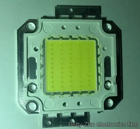 Бесплатная доставка 50 Вт Высокая мощность белый Светодиодный Интегрированный свет 4500-5000LM 3000-3200K теплый белый шарик лампы