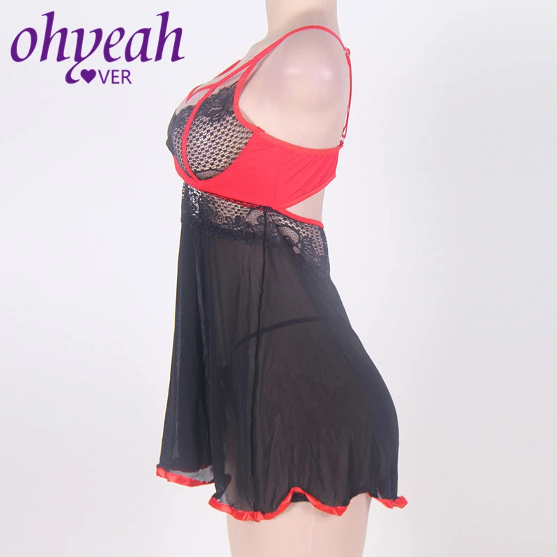 Ohyeahlover белье Эротика халат с изображением стройной изящной девушки Erotique оптовая