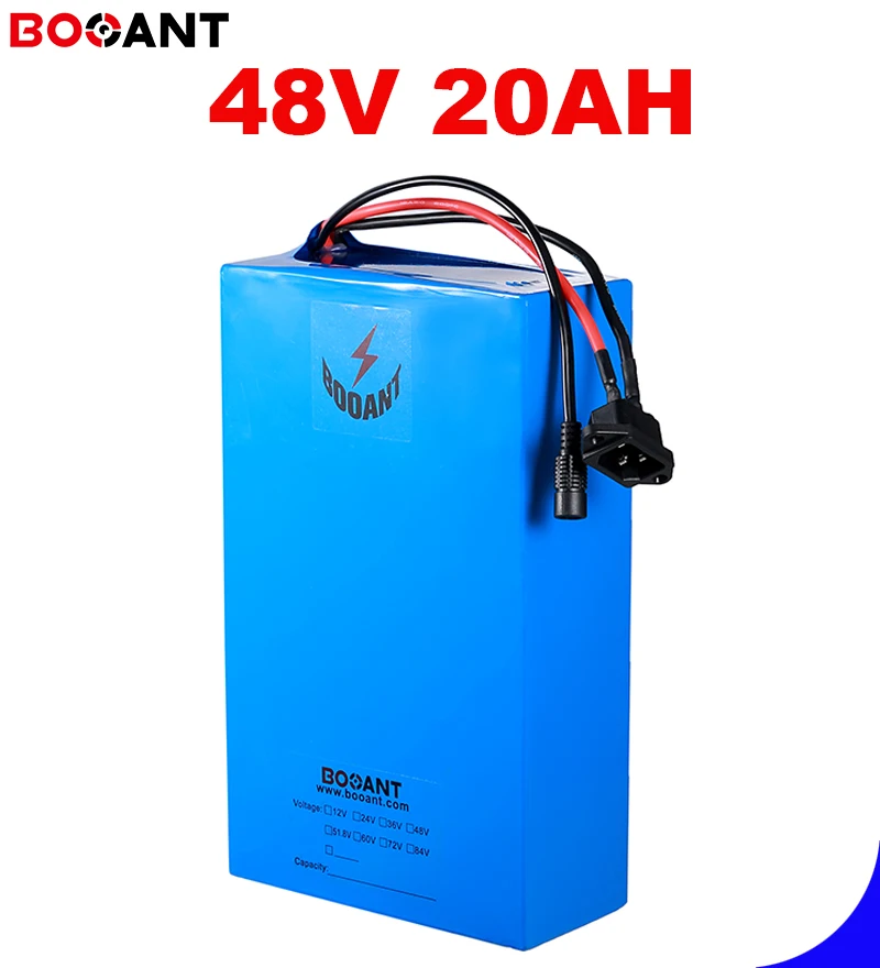 Аккумуляторная батарея 48V 20AH литиевая батарея электрического велосипеда для Bafang BBSHD 1000W мотор E-bike батарея 48V+ 5A зарядное устройство