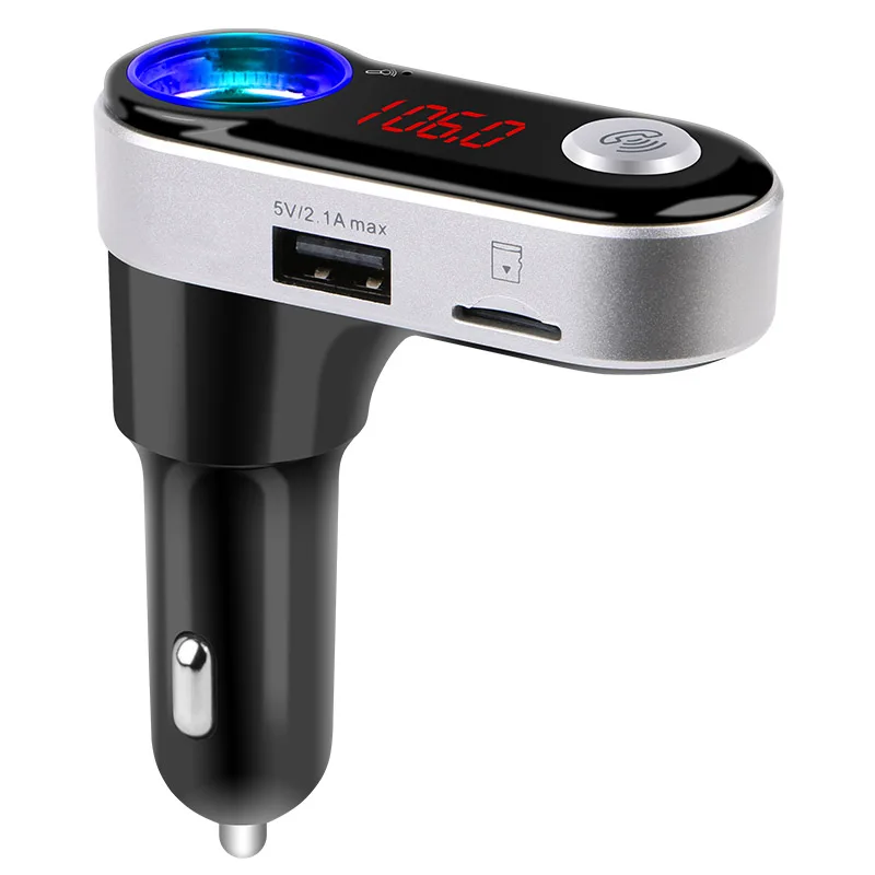 2017 Bluetooth гарнитура для авто MP3 плеера 5 В 2.1a громкой связи множество fm-передатчик USB