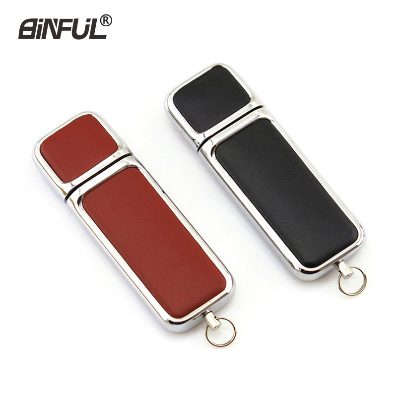Хит продаж брелок для ключей кожаный флеш диск USB 2 0 4 ГБ 8 16 32 64 ГБ|u disk|64gb pendriveleather usb