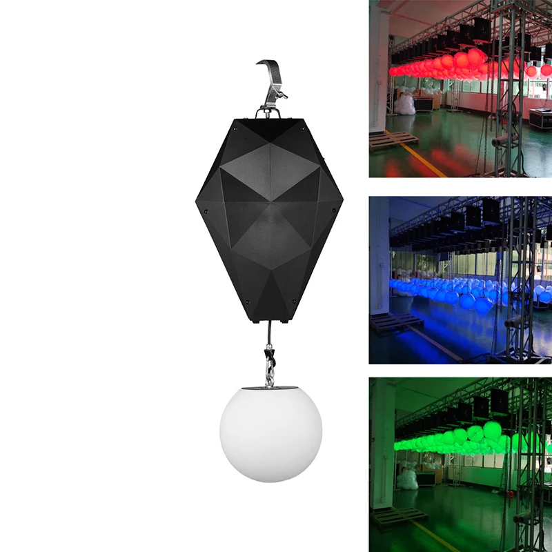 2019 г. новый дизайн DMX512 лебедка RGB шариковый светодиодный кинетический свет для