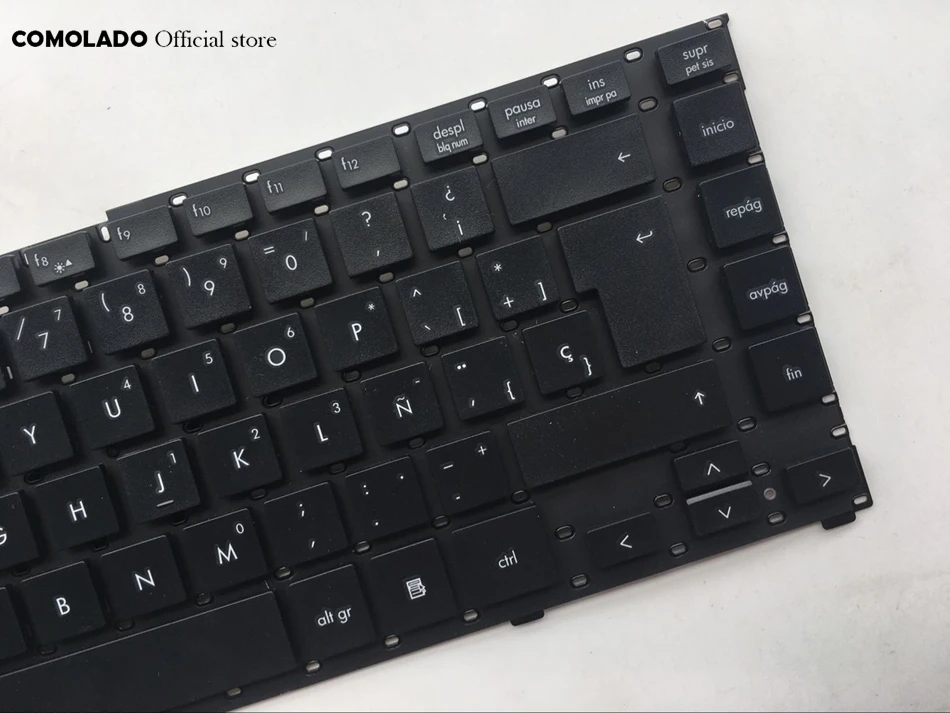 SP испанская клавиатура для ноутбука HP ProBook 4310S 4311S черная без рамки Раскладка |