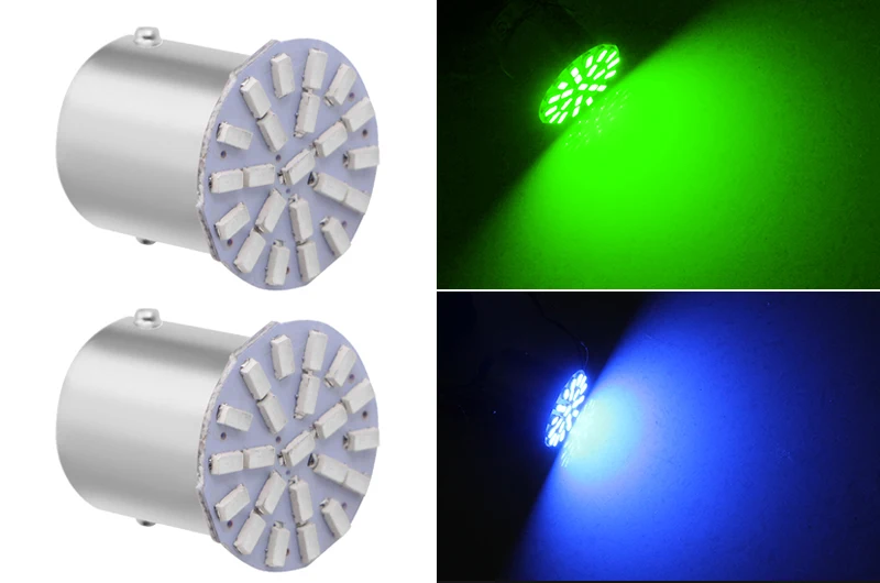 12V 1156 1157 22SMD P21W BA15S BA15D светодиодный автомобильная лампа авто передний стоп-сигналы поворота фонари Габаритные Светодиодные фонарные лампочки Автомобильные аксессуары