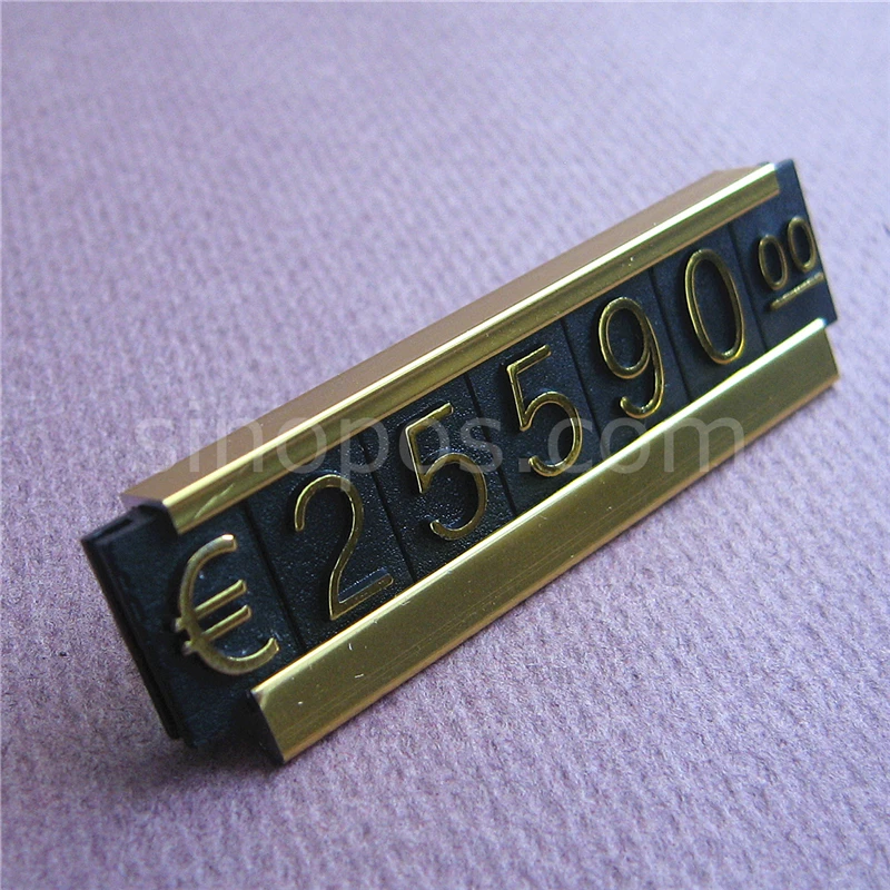 Набор регулируемых ценников на столешницу $ евро набор для ювелирных изделий в