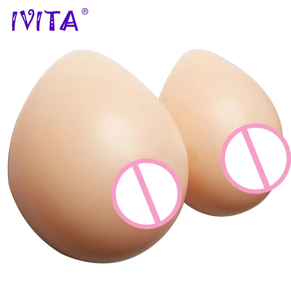 IVITA 2400 г КАПЛЕВИДНАЯ Силиконовая грудь формы и поддельные для трансвеститов
