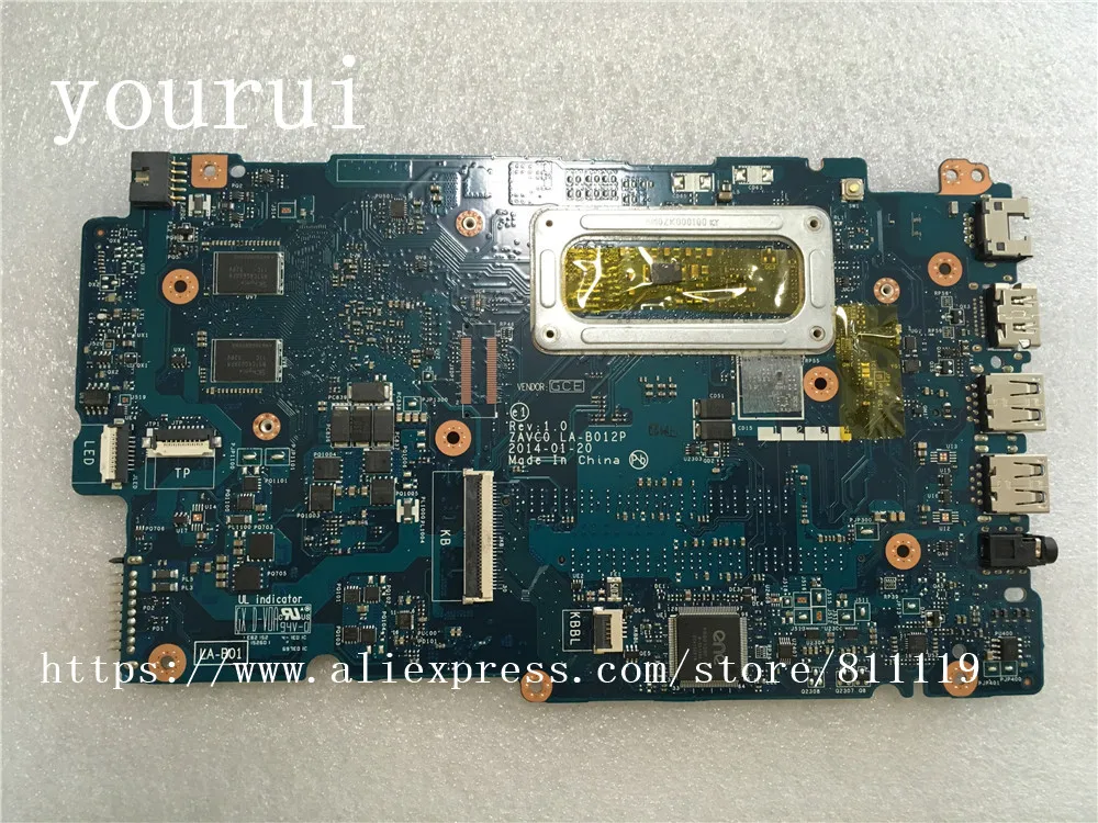 Yourui для материнская плата ноутбука Dell Inspiron 5447 SR1EF i5-4210u Процессор CHTC2 0CHTC2 CN-0CHTC2 ZAVC0