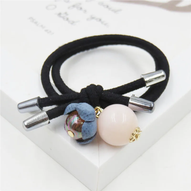 1 шт. эластичные повязки для волос с шариками и цветами девочек богемная повязка