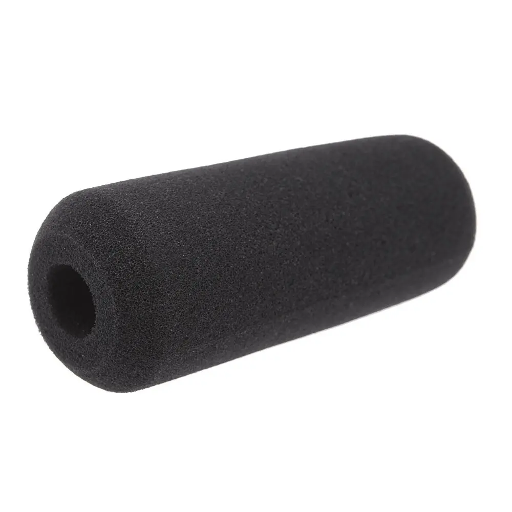 

for 12cm Mic Microphone Foam Sponge Windscreen Cover for Microphone Black