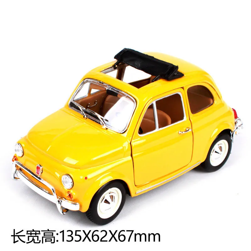 01 1/24 сплав 1961 винтажная классическая модель игрушечных автомобилей Литье под давлением коллекция автомобилей Ретро игрушки автомобиль - Цвет: 01