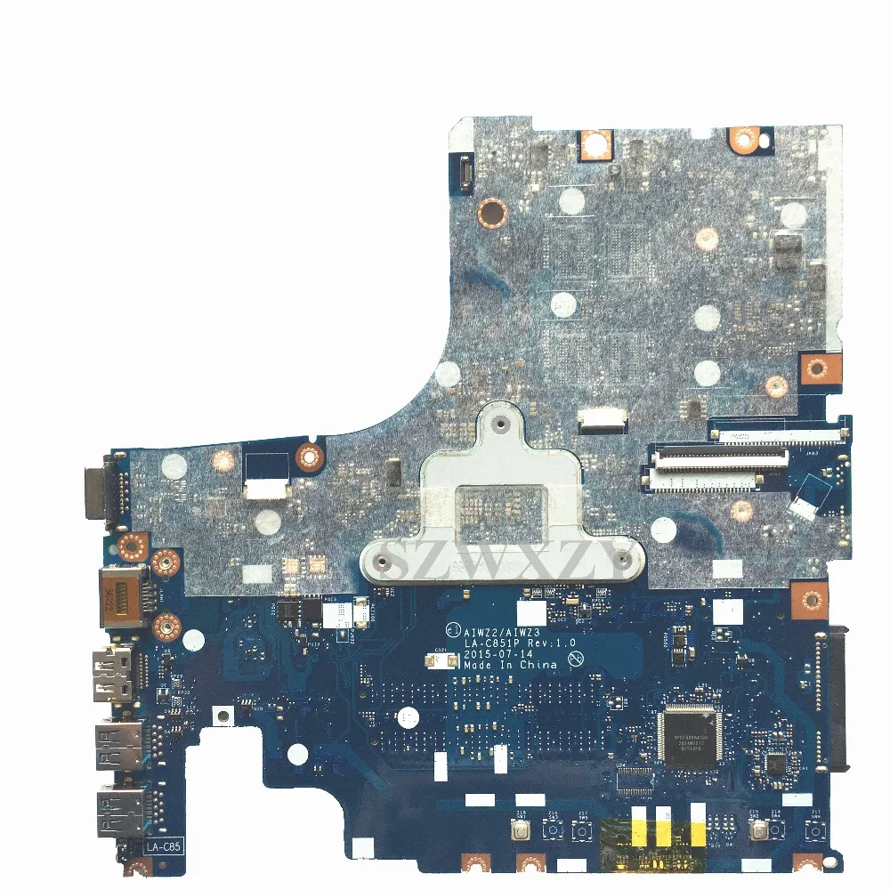 Для Lenovo 500-15ISK материнская плата для ноутбука с I7-6500U процессором AIWZ2/AIWZ3 LA-C851P