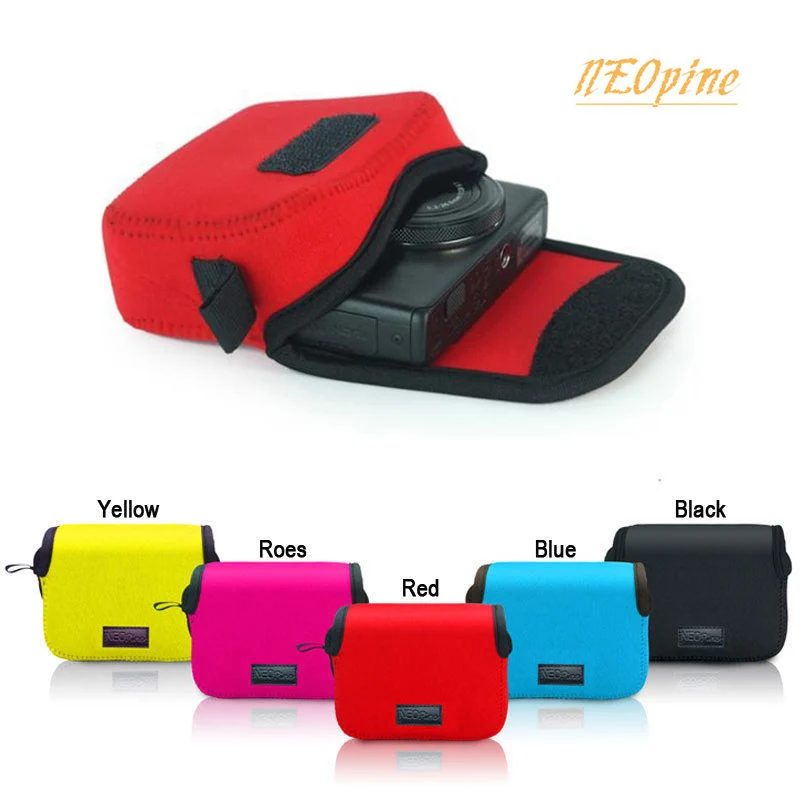 Неопреновый чехол для камеры, сумка для цифровой камеры SONY HX60 HX30 HX20 HX10 WX500, мягкий чехол для камеры