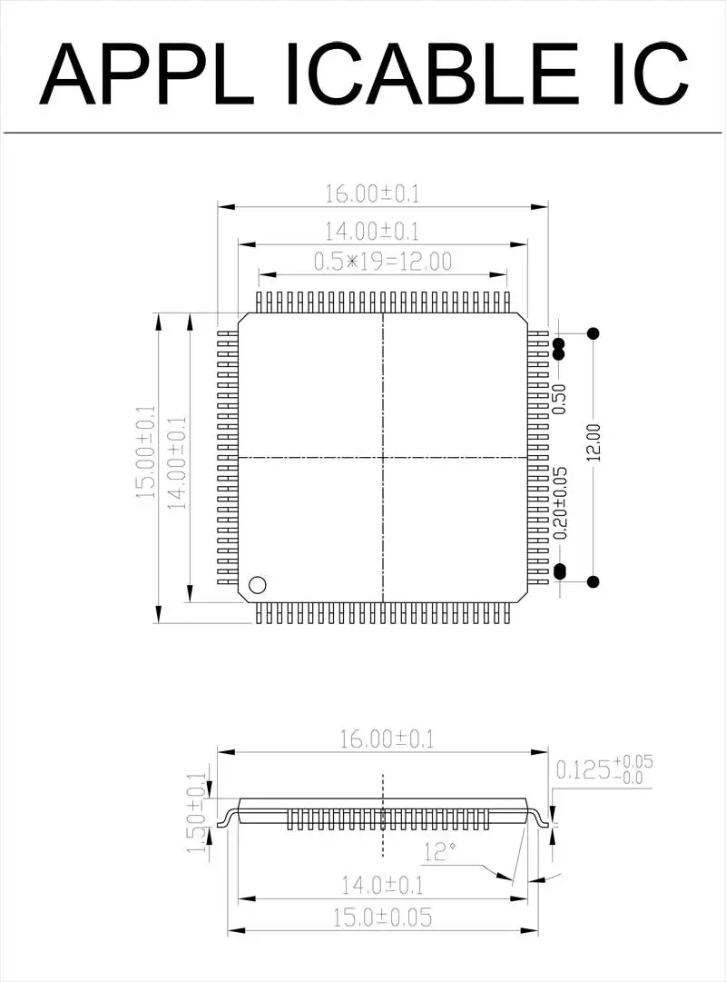 TQFP100 FQFP100 QFP100 к DIP100 программирующая розетка OTQ 100 0.5 09 шаг 0 5 мм IC Размер корпуса 14x14