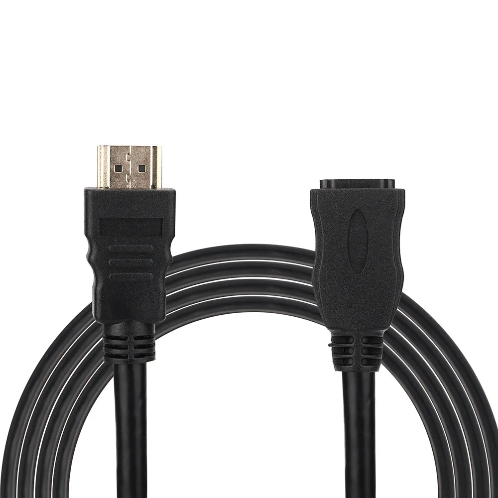 Удлинительный кабель HDMI штырь гнездо v1.4 3D с высокой скоростью Ethernet 2017 новые