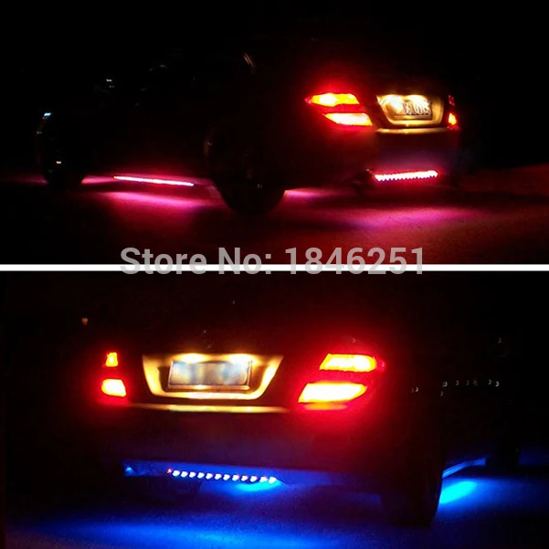 Новинка 7 цветов светодиодный RGB днища Под автомобилей Газа вспышки светильник