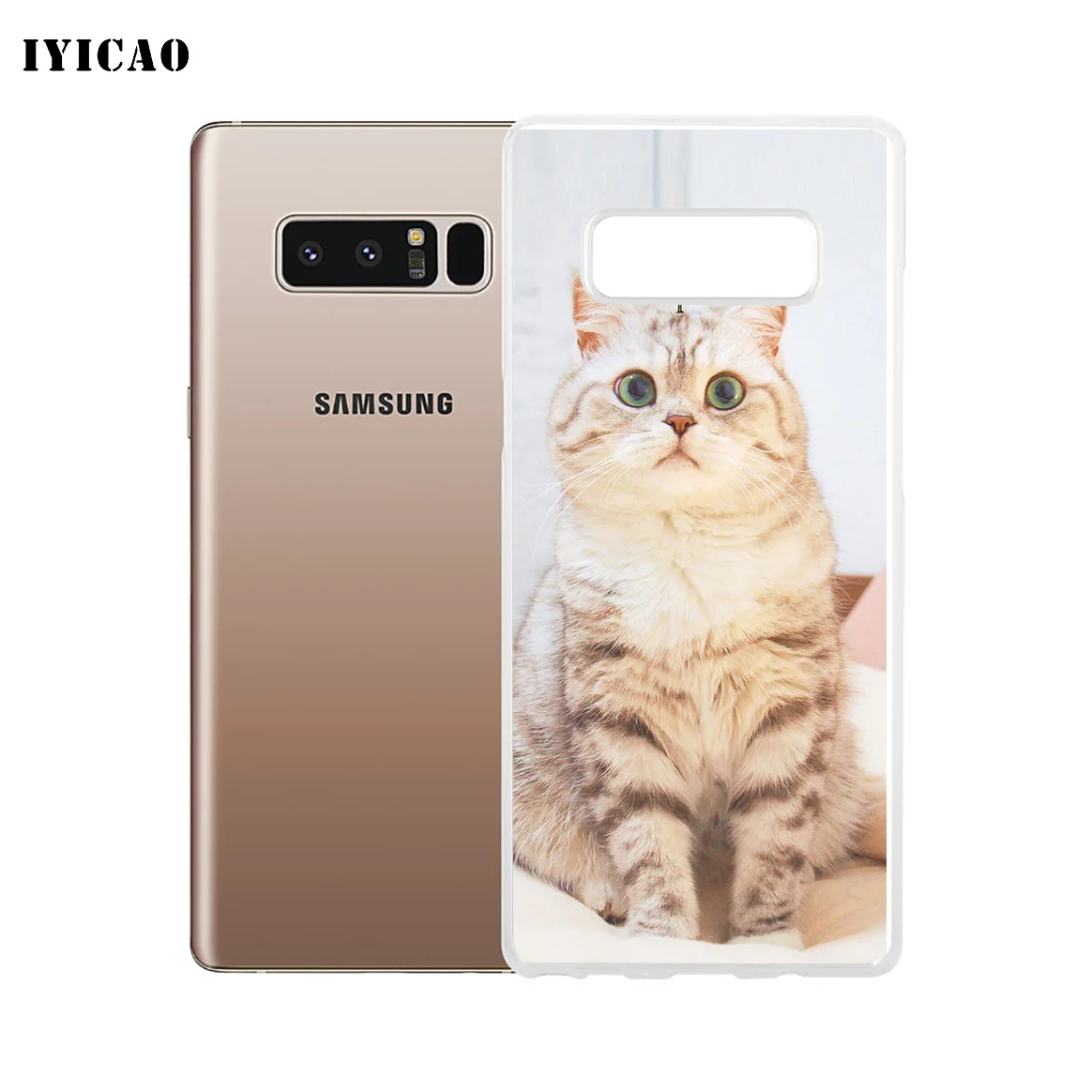 IYICAO милый мягкий силиконовый чехол для телефона Samsung A5 A6 Plus A7 A8 A9 J3 J5 J7 Note 8 9 TPU |