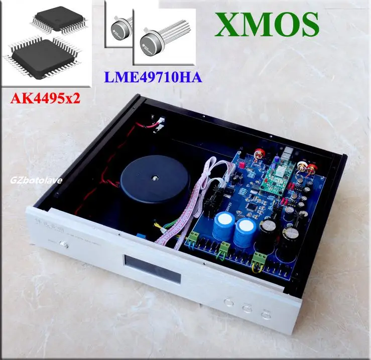 Двойной параллельный декодер AK4495X2 AK4118 XMOS USB DAC оптический коаксиальный вход выход