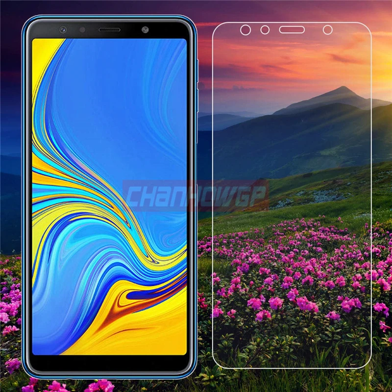 Закаленное стекло для Samsung Galaxy A7 2018 A750 A9 A8 A6 Защита экрана J4 J6 Plus J2 J8 защитное