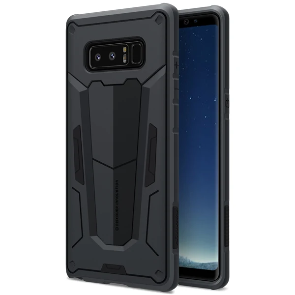 Для samsung galaxy Note 9 8 чехол Nillkin Defender 2 роскошный Note 9 TPU+ PC защитный чехол для телефона задняя крышка для samsung Note 9 Note 8 чехол - Цвет: Черный