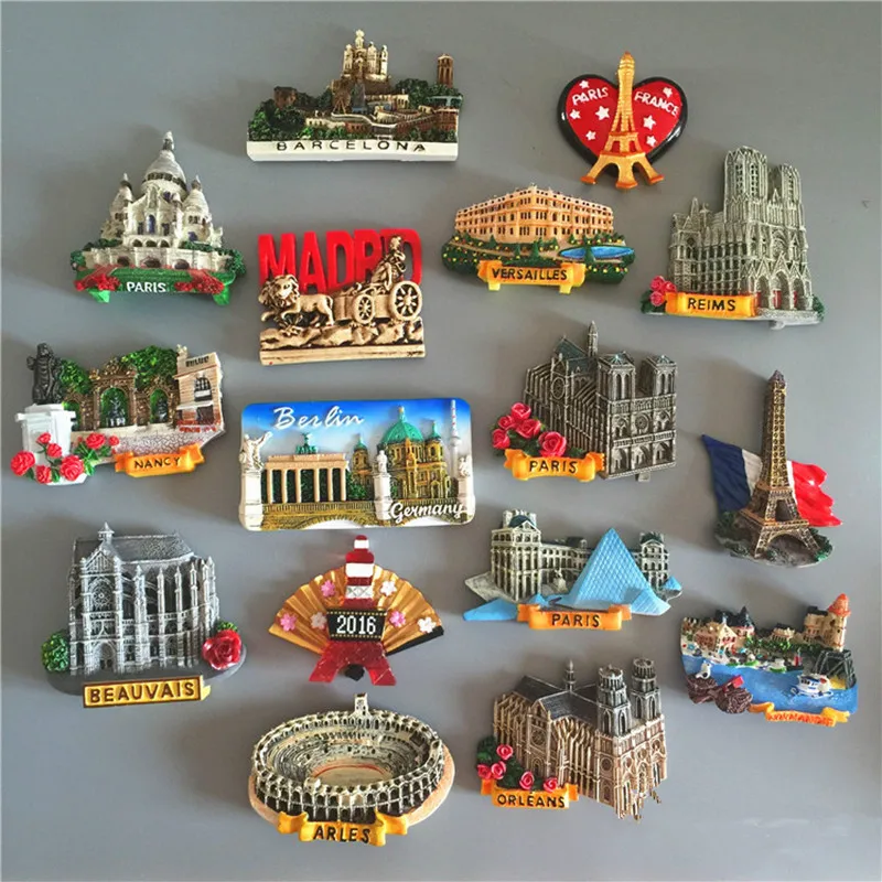 Высококачественный Полимер 3D Франция Швейцария Германия фотомагнит на